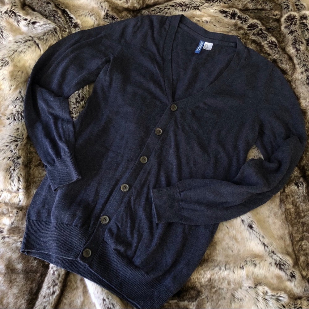 Divided H&M Navy Cardigan